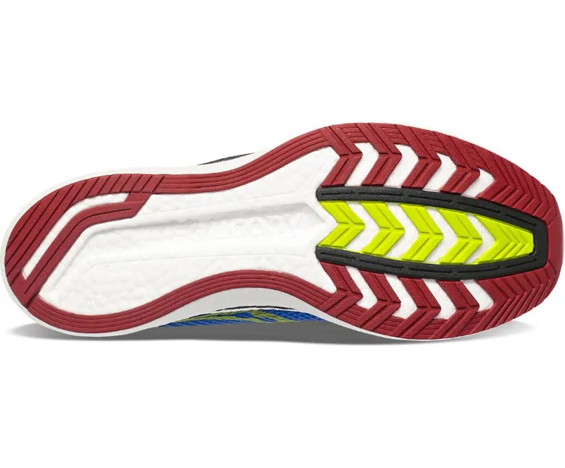 Saucony Men's Endorphin Speed 2 Blue/Acid-4